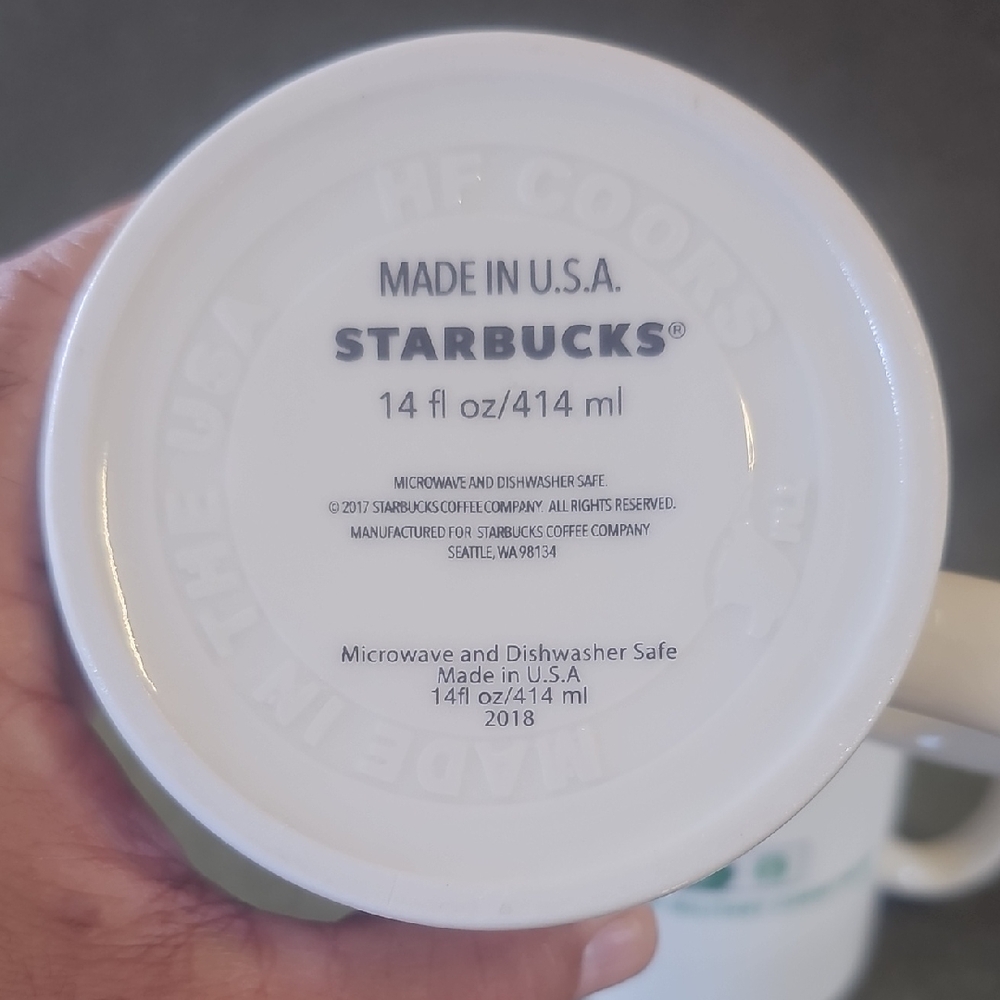 Starbucks White Mug with Logo